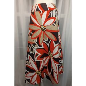 CATO linen A-Line Skirt - Size 14